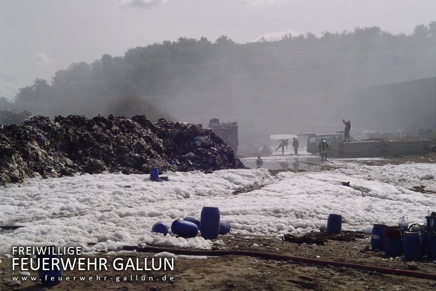 2005 - Deponiebrand in Bernau